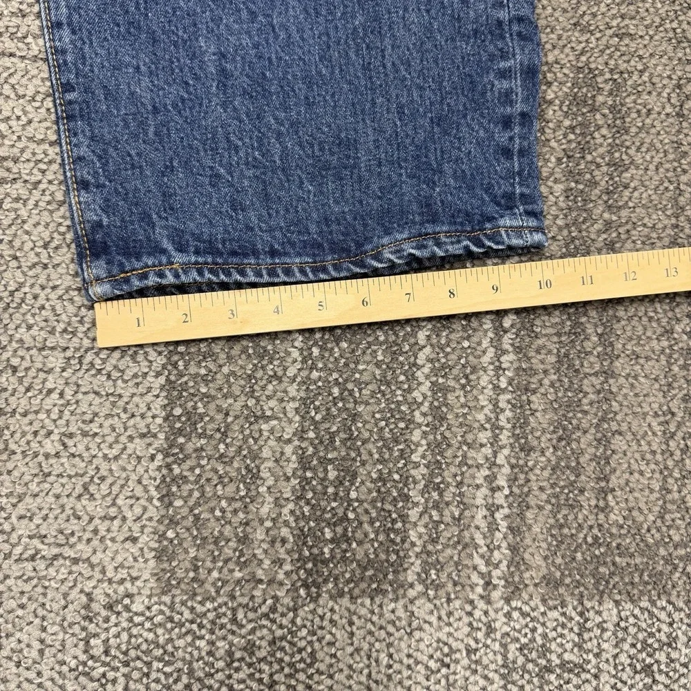 New Levis 501 Original Fit Mens Jeans 48x30 Medium Wash Blue Denim Big‎ & Tall